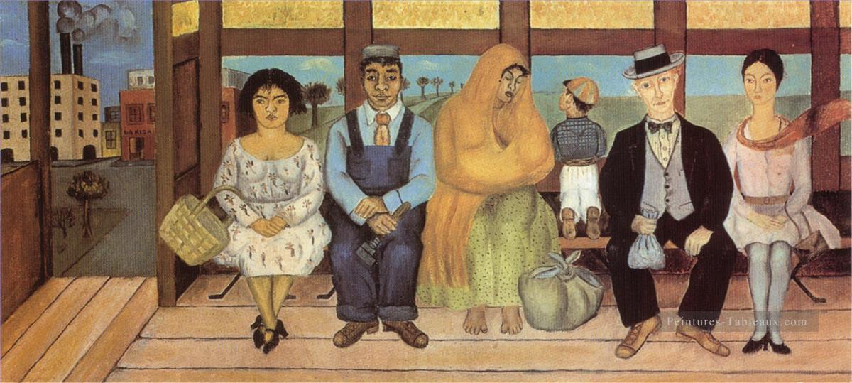 Le bus féminisme Frida Kahlo Peintures à l'huile